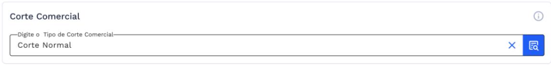 Grupo de corte comercial