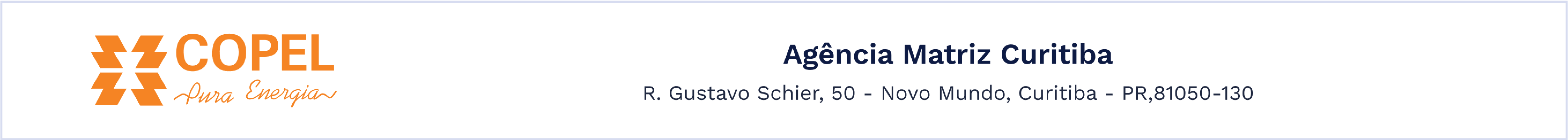 Cabeçalho da página